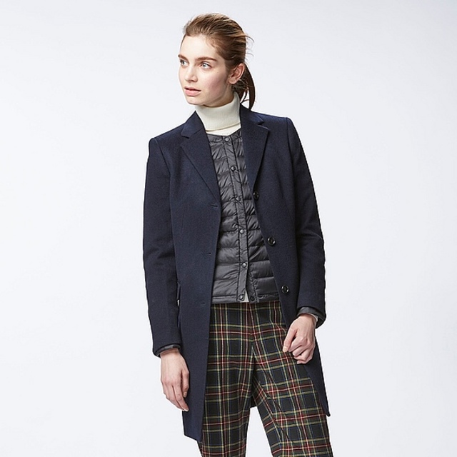 ＷＯＭＥＮ　ウールカシミヤチェスターコート