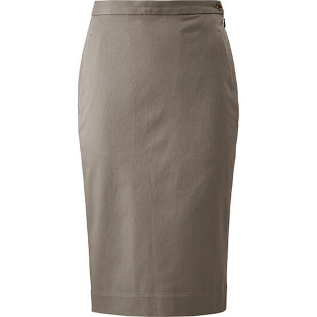 コットンペンシルスカート