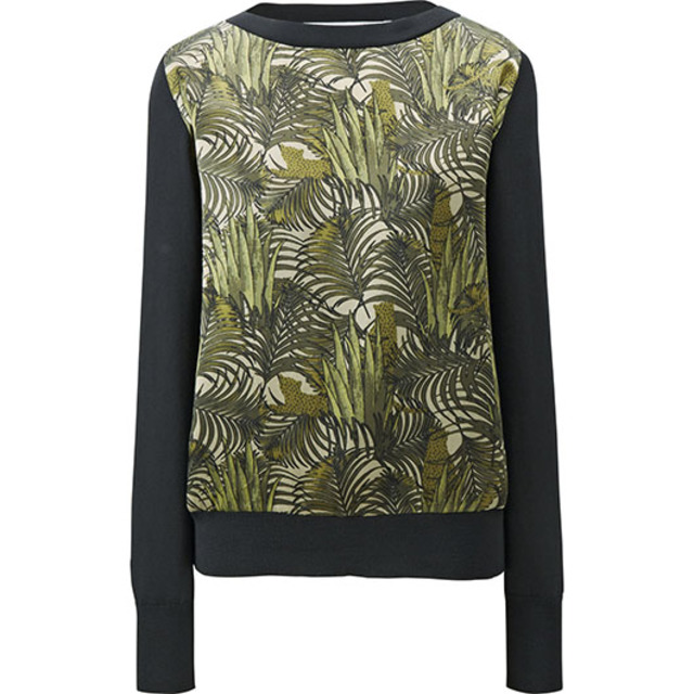 ボートネックセーター(長袖)B+E