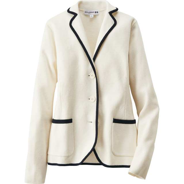 ミラノリブジャケット（長袖）