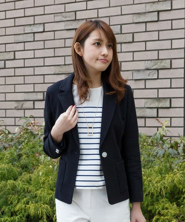 NATURAL BEAUTY BASIC ミラノリブテーラード