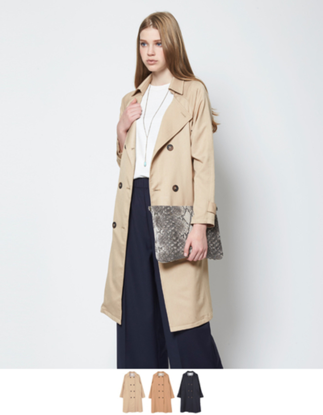 ゆるトレンチコート