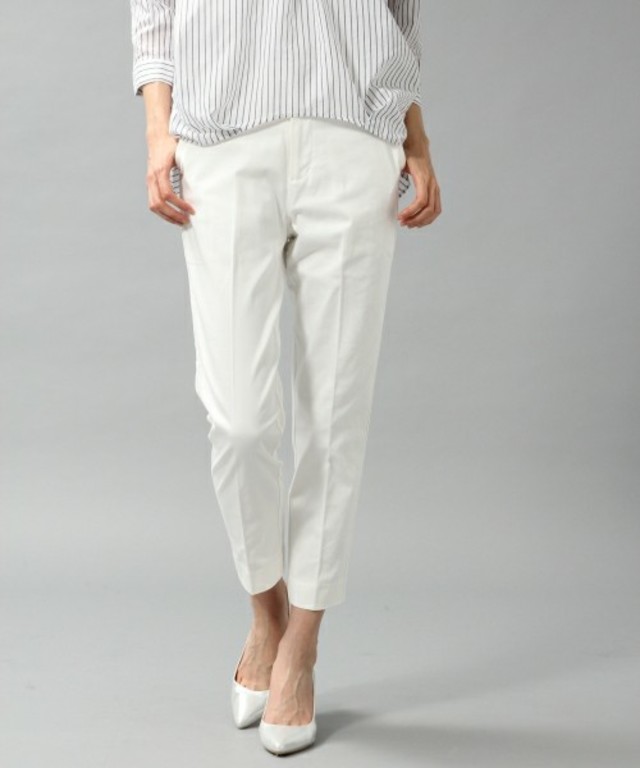 BLISS POINT　16SSコットンサテンスティックパンツ