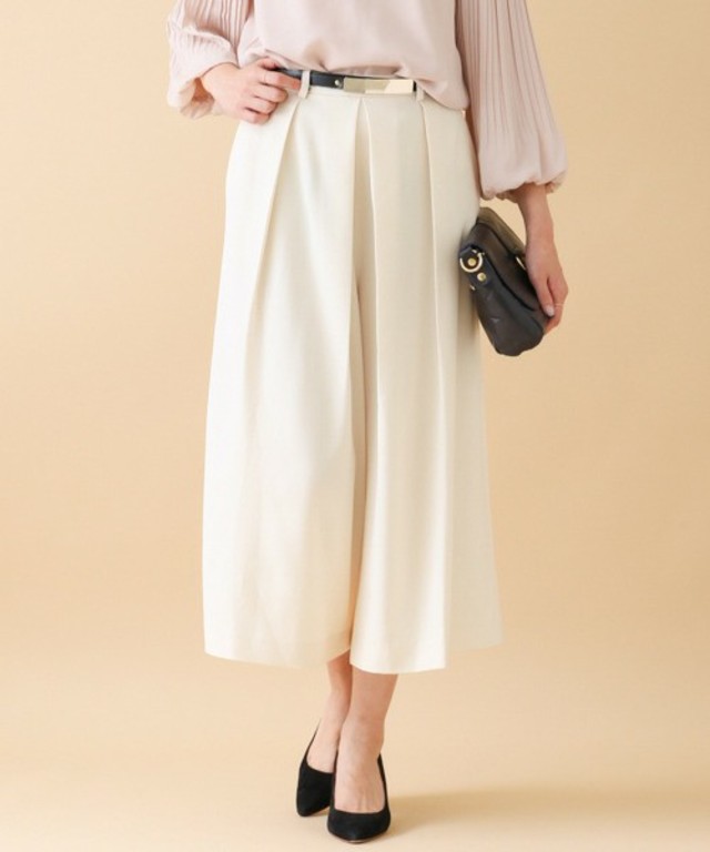 URBAN RESEARCH ROSSO  ROSSO タックガウチョパンツ