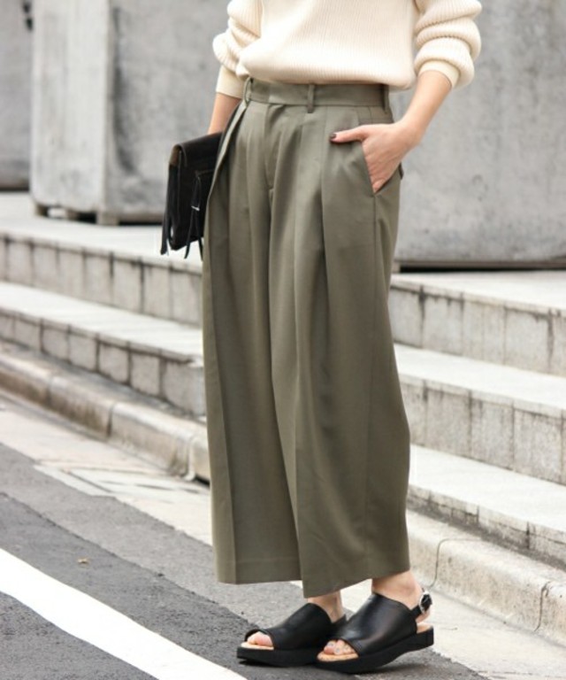 JOURNAL STANDARD  TWINS クロップドワイドパンツ