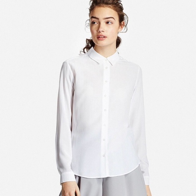 レーヨンエアリーブラウス