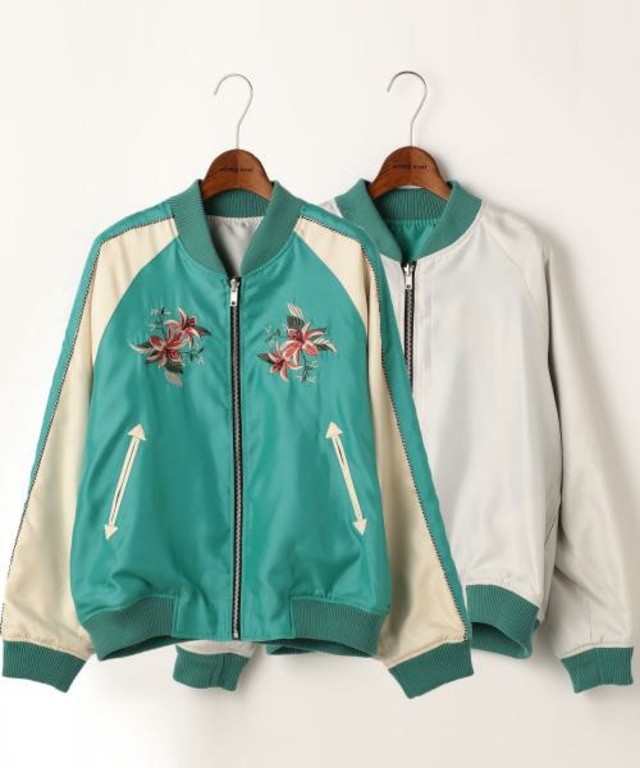 DOUBLE NAME リバーシブルスカジャン×MA-1