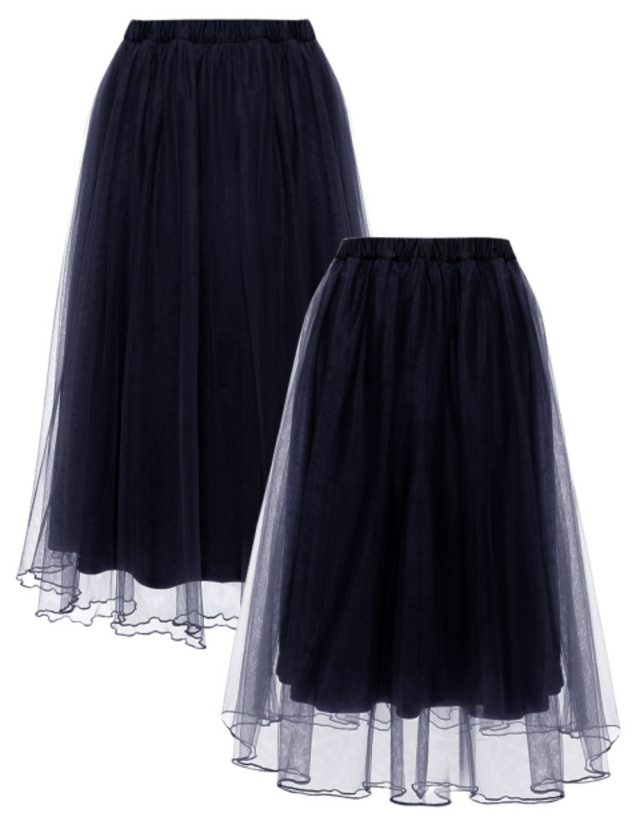選べる2丈チュールボリュームスカート
