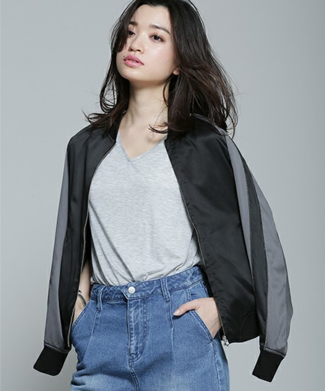 nano・universe リバーシブルスカジャン