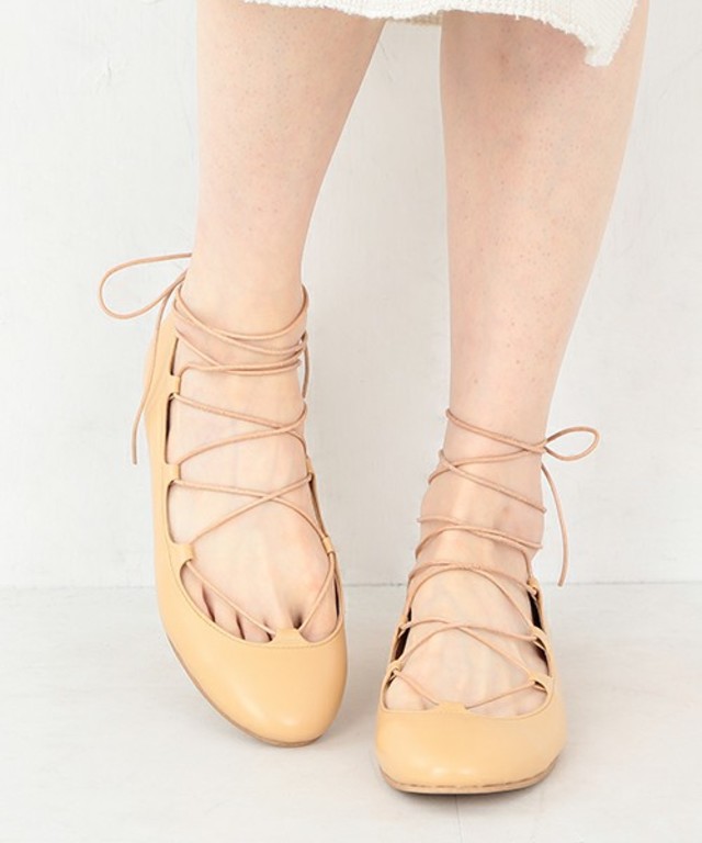 RBS / レースアップ バレエシューズ