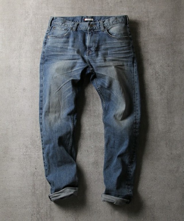 [BAYFLOW　BASIC] BAYFLOW／テーパードデニムパンツ