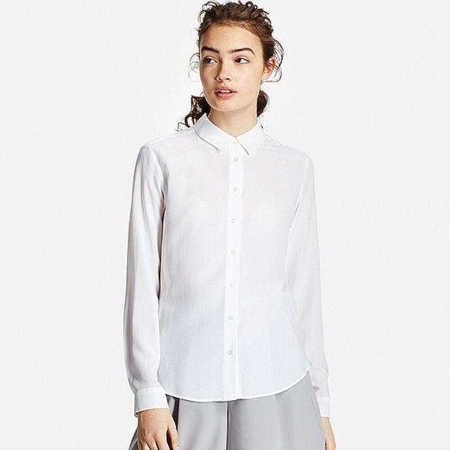 レーヨンエアリーブラウス