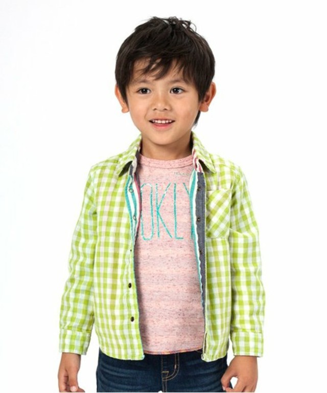 F.O.KIDS リバーシブルシャツ