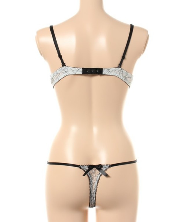 CUTE RIBBONブラTバックセット