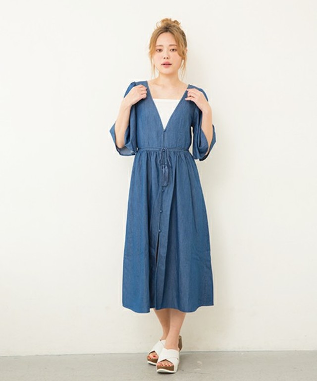 【ナイスクラップ】ロングガウンワンピース