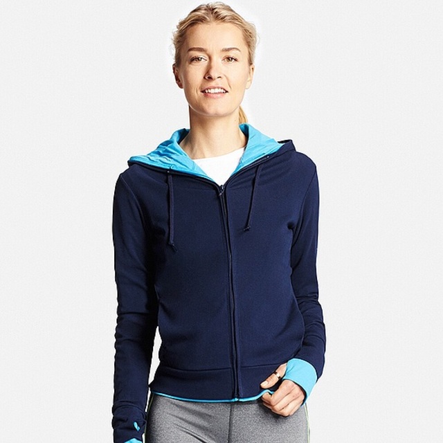 UVカットフルジップパーカ