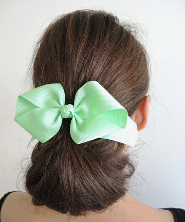 グログランヘアゴム