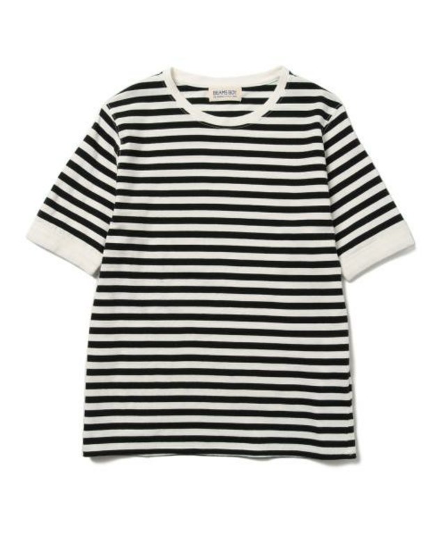 BEAMS BOY　ボーダークルーショートスリーブ