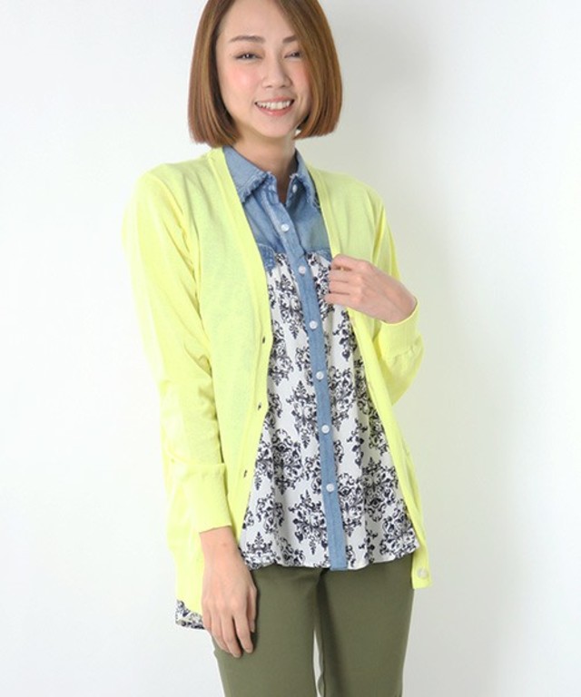 クールファイバーカーディガン