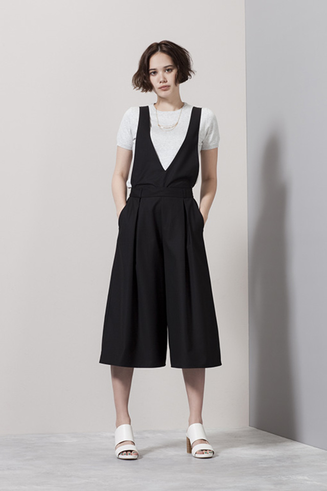 GU / サロペットガウチョパンツ