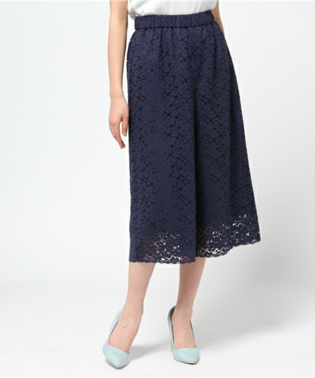 レースガウチョパンツ