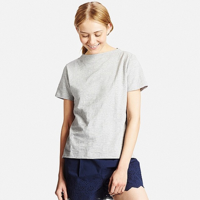 ＷＯＭＥＮ　スラブモックネックＴ（半袖）