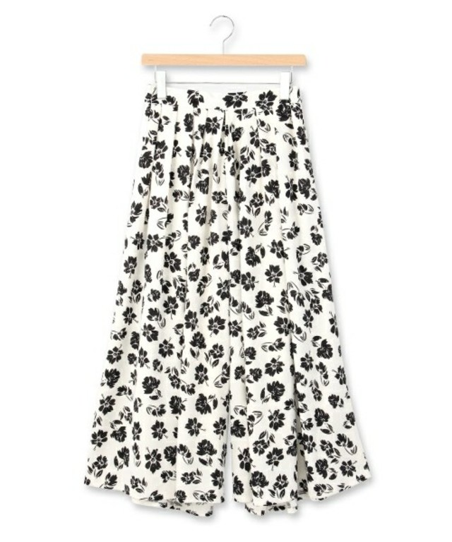 OZOC　ソフトプリーツスカンツ