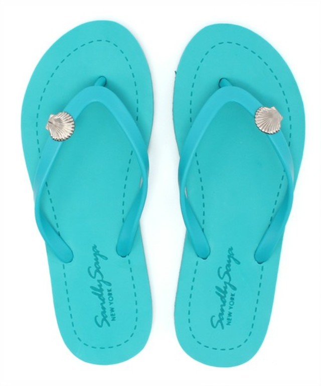 EFFE BEAMS SAND BY SAYA / "SILVER Shell" サンダル