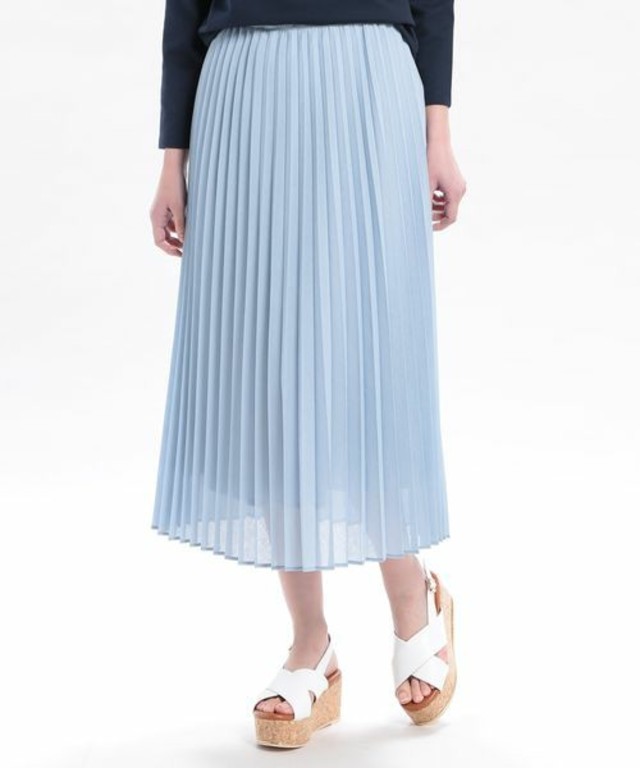 ROPE' PICNIC　ウエストプリーツミモレタケスカート