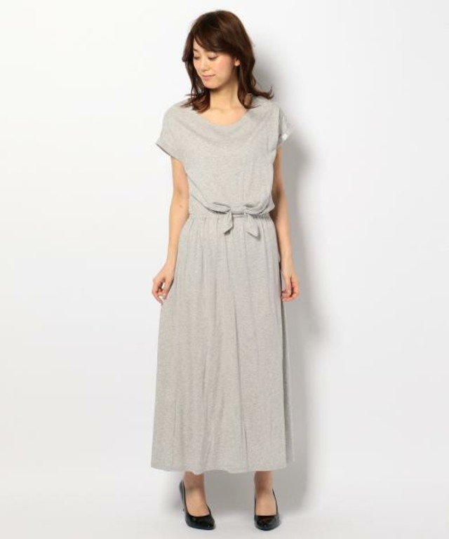 【any SiS】コットンレーヨンジャージー ワンピース