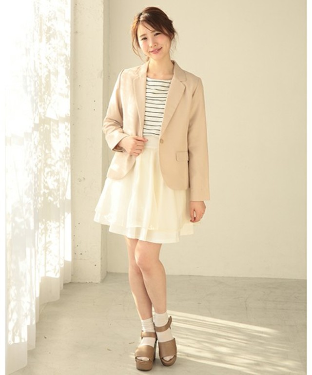 one after another NICE CLAUP テーラードジャケット