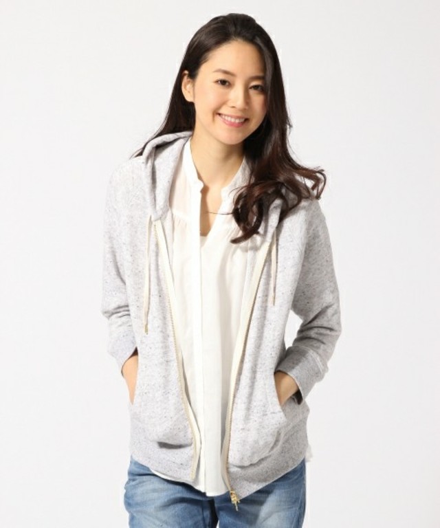 GLOBAL WORK ウラケZIPパーカー長袖