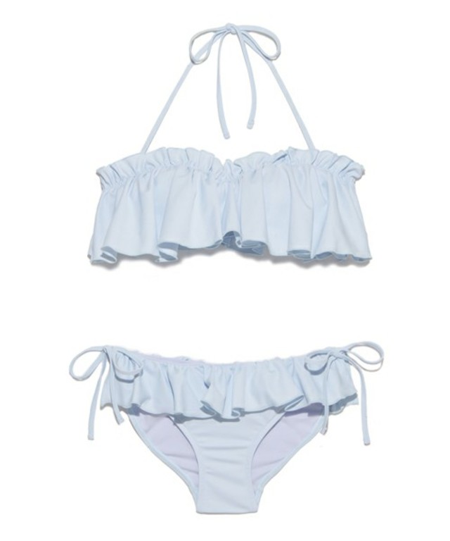 snidel ギャザーフリルビキニ