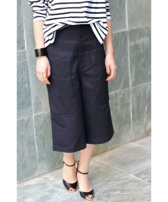 ビッグポケット チノハーフ