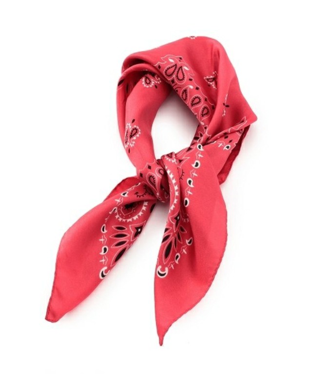 シルクバンダナスカーフ