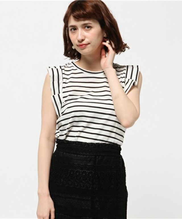 Discoat Parisien WOMENS  折り紙タックノースリ