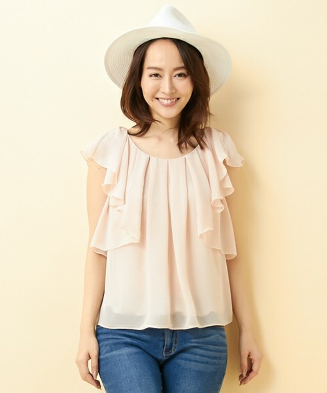 INGNI  フリルシフォン/TOPS-2016SS-