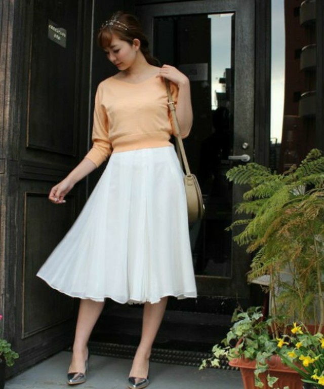 MERCURYDUO / 【BSC】 ラップ風プリーツガウチョPT