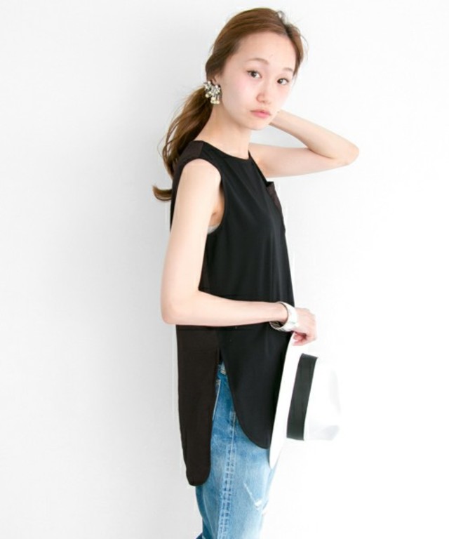 URBAN RESEARCH  UR COMBINATION TANK TOP