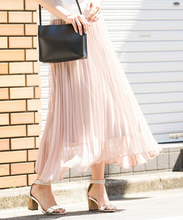 STUDIOUS　エアリーロングフレアスカート