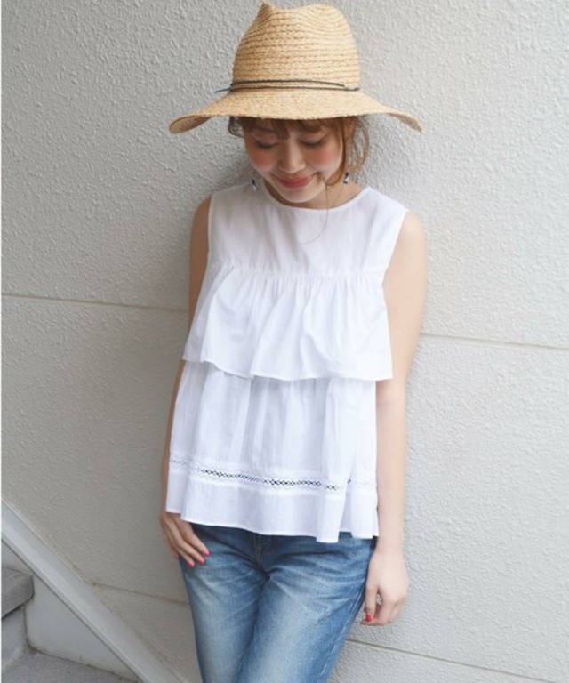 ティアードノースリーブ