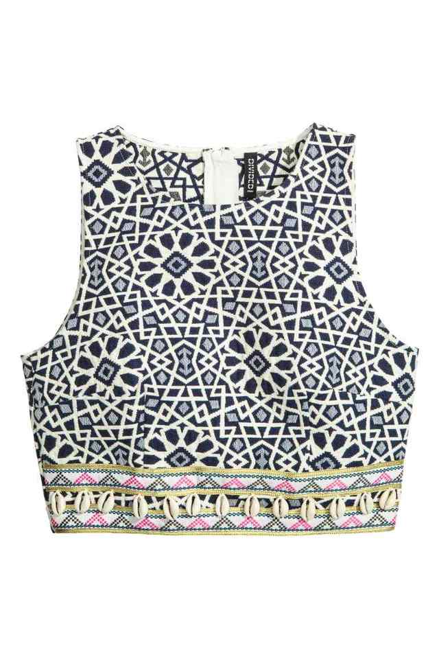 ジャカードトップス