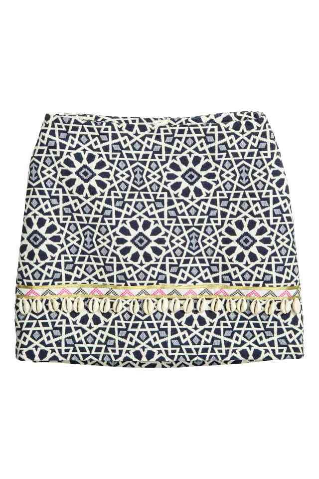 ジャカードスカート