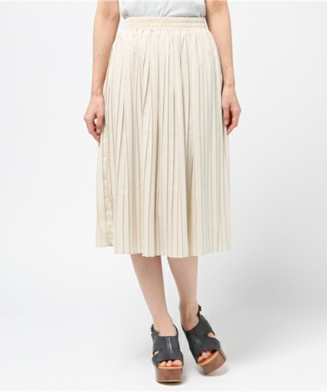 MAJESTIC LEGON  ☆膝下丈プリーツスカート