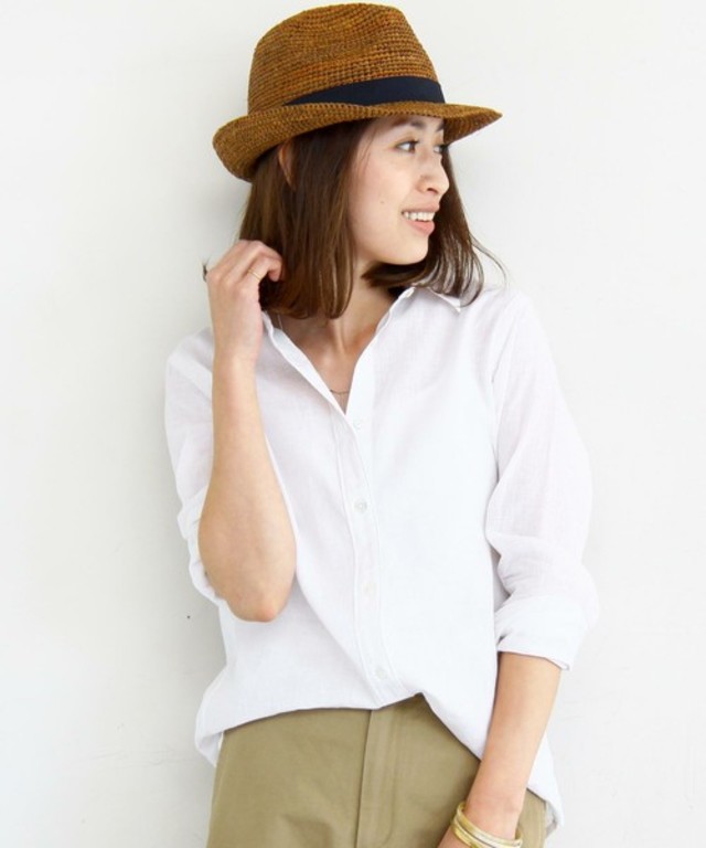 BEAUTY&YOUTH UNITED ARROWS 　コットンリネンレギュラーシャツ