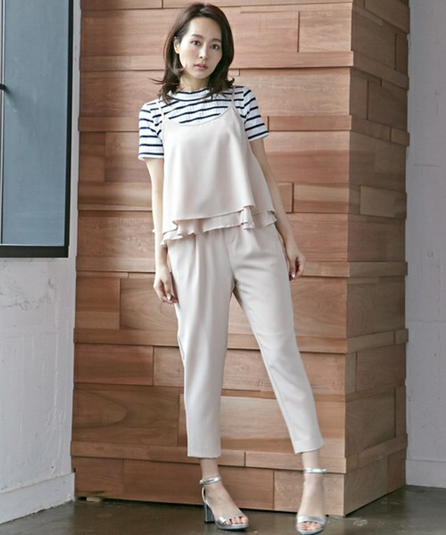 INGNI　キャミトップス＋テーパードパンツ/ＳＥＴ-2016ＳＳ-
