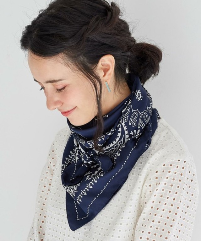 green label relaxing  KC バンダナPRT/スカーフ