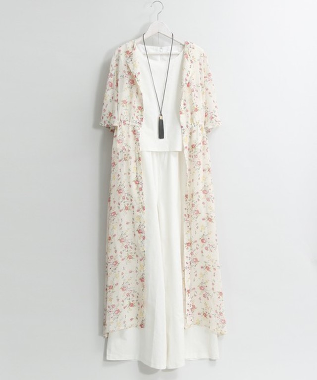 WEGO  DISPARK/フラワーマキシワンピース