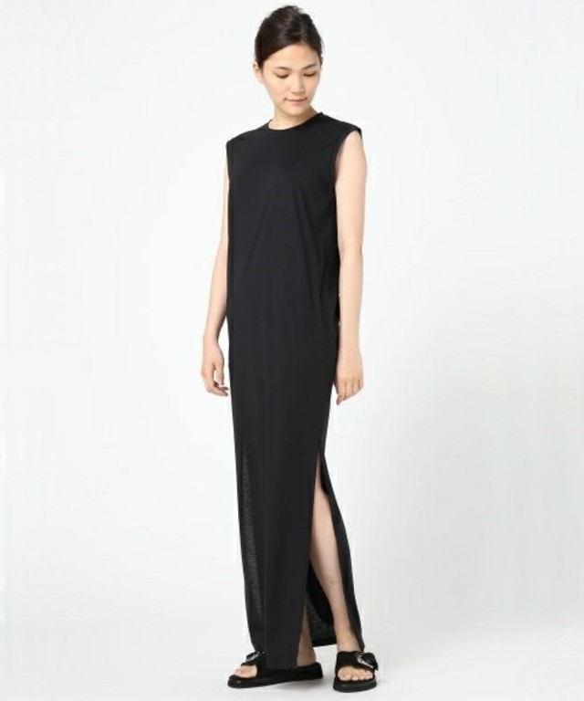 Deuxieme Classe WINDFEEL天竺 ノースリーブワンピース