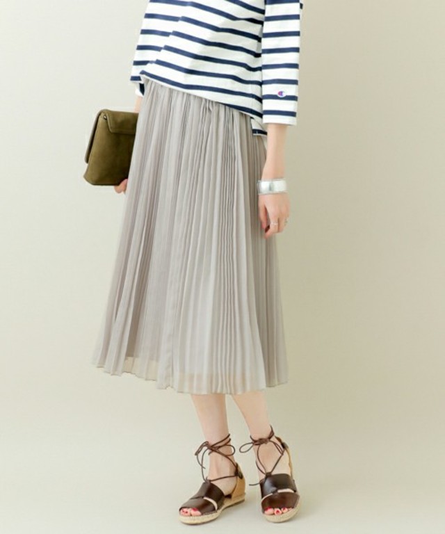 リーツシフォンエアリースカート